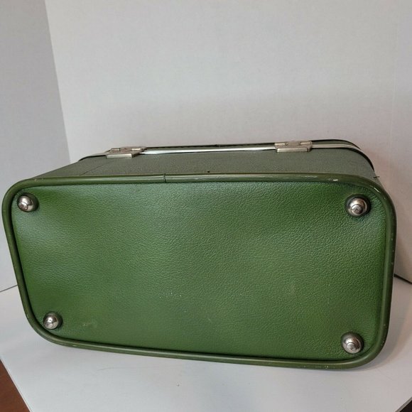 Airway Other Vintage Robin Egg Green Airway Train Makeup Travel Reliable Luggage Case Bag